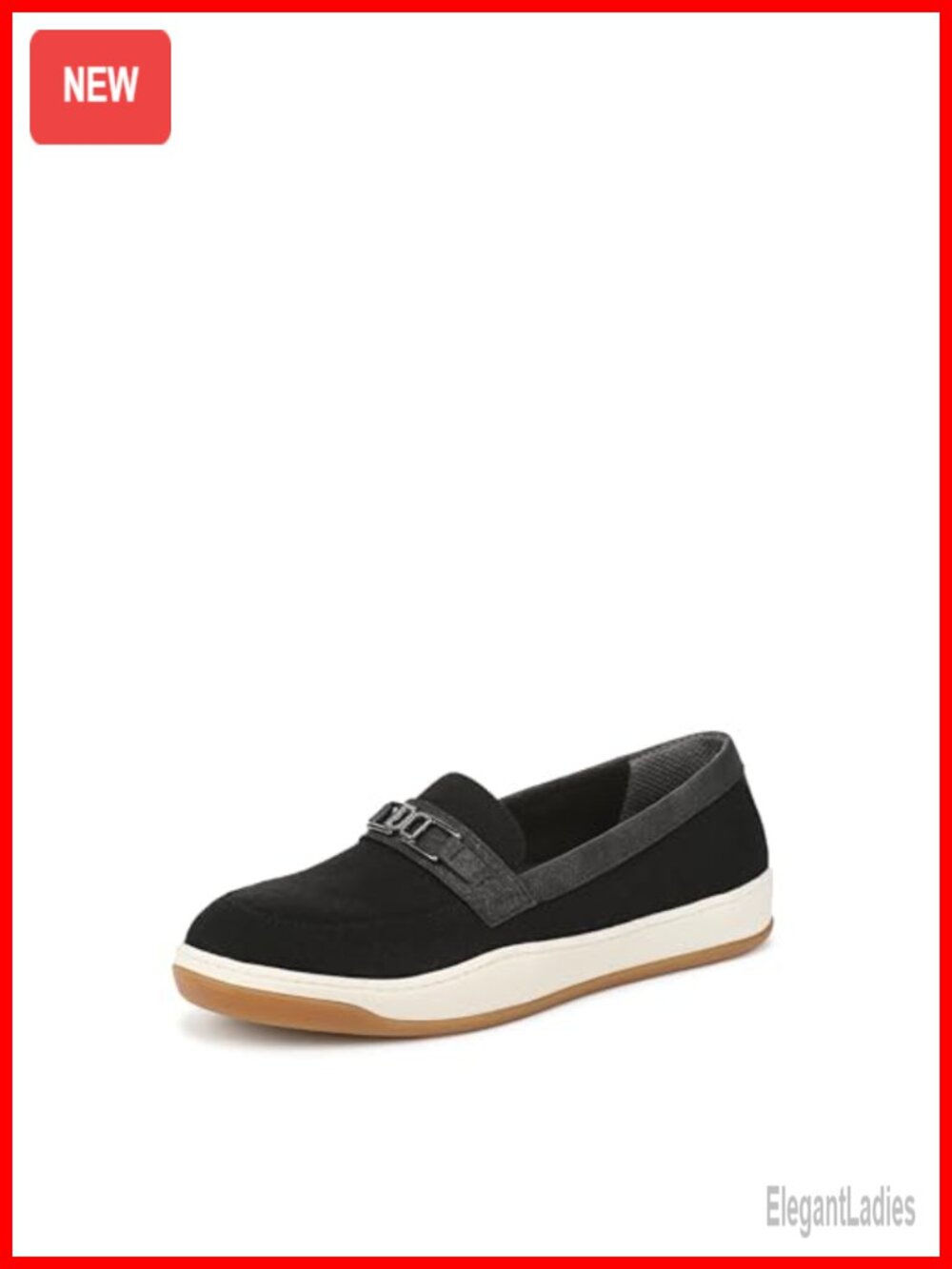 LifeStride Daydream Loafer Moc Shoes Women's Flat Slip-On Stretch Knit